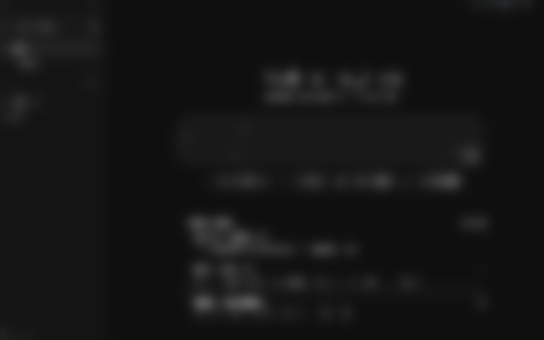 Blurred preview of a password protected case